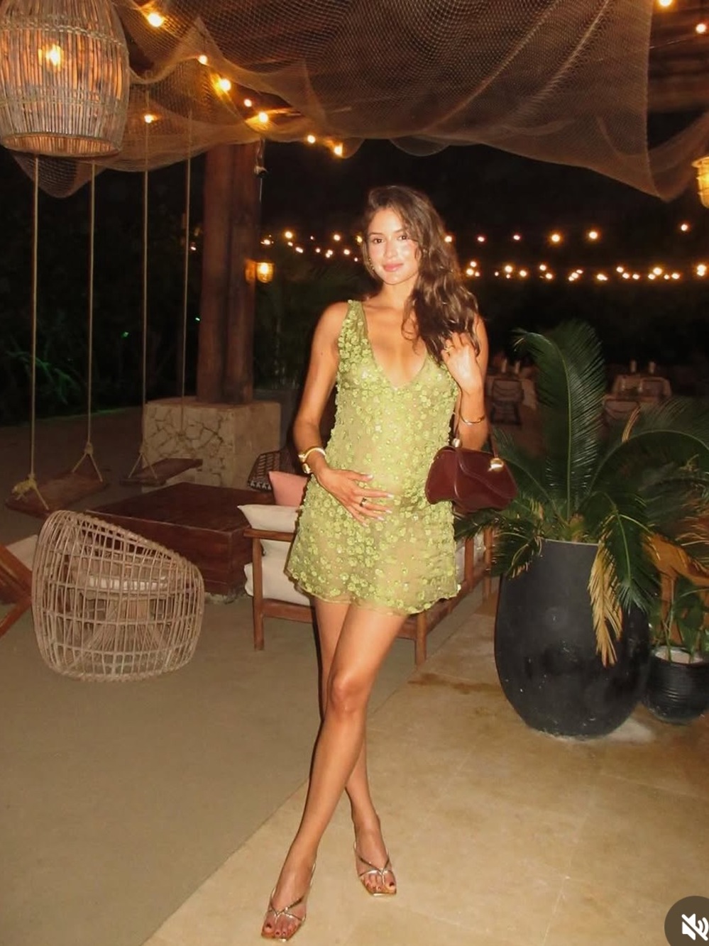NWT Cult Gaia SAPPHIRA Dress in Pasture - Picture 6 of 6